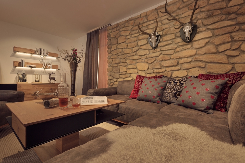 Wohnzimmer für Wohnstil Alpin Chic
