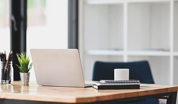 Büro zuhause einrichten